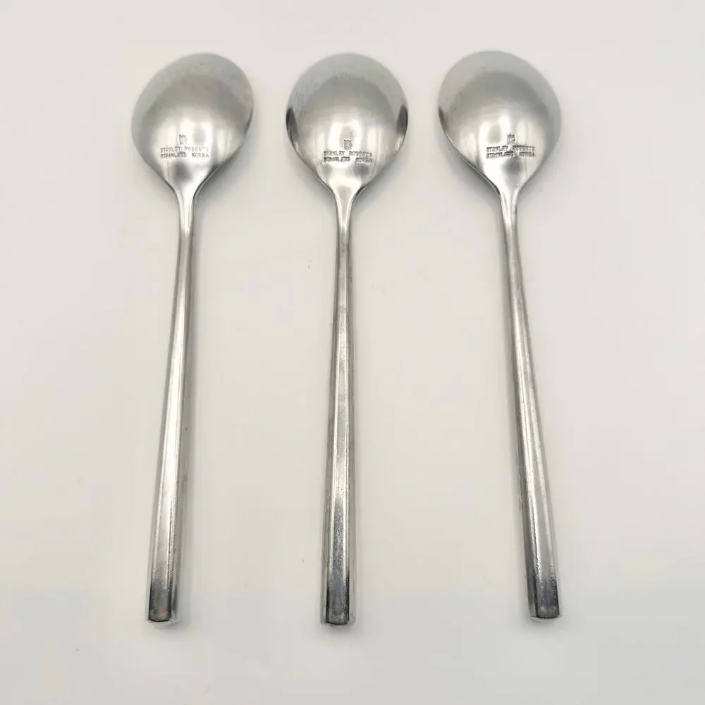 Stanley Roberts Korea York SRBYOR Set of 3 Salad Forks Dinner Forks Oval Spoons
